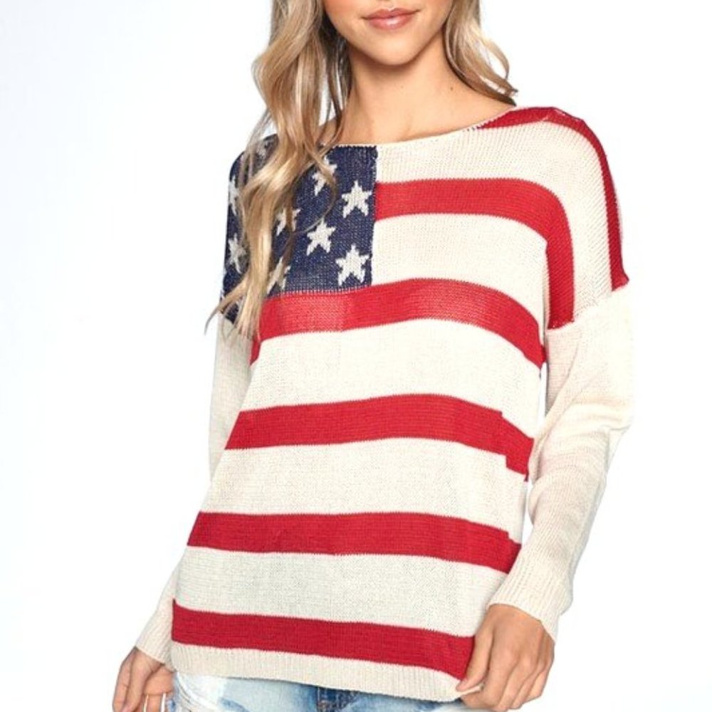 USA Flag sweater